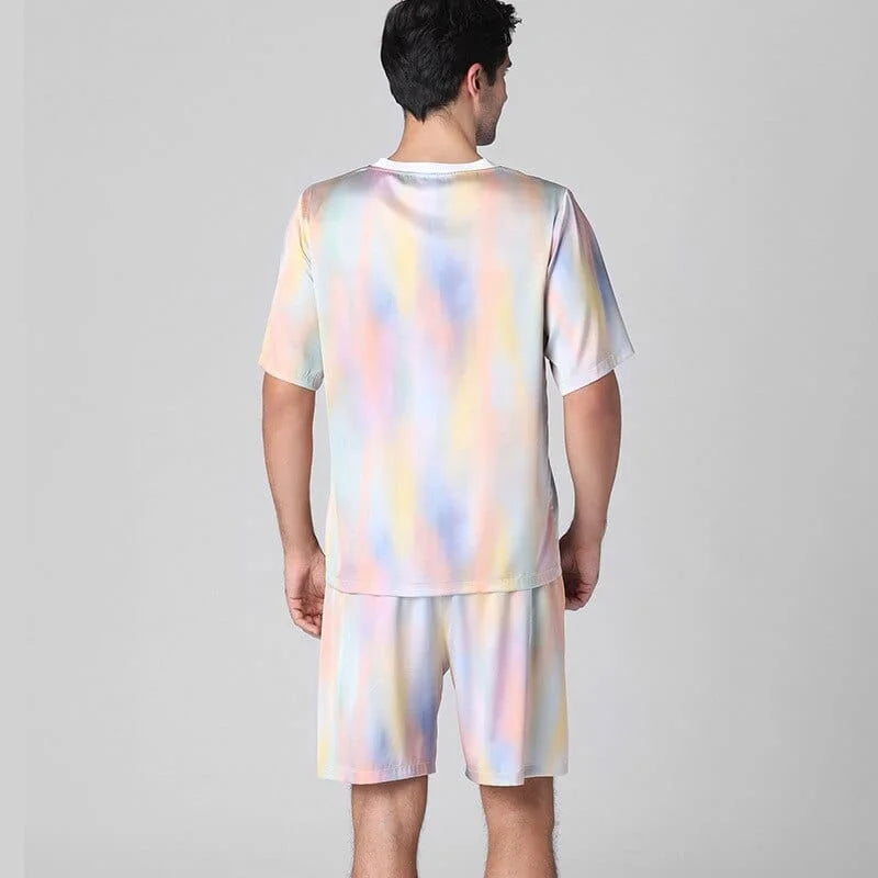 Pigiama tie dye maschile