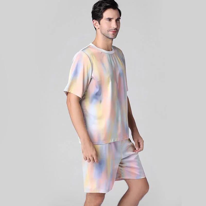 Pigiama tie dye maschile