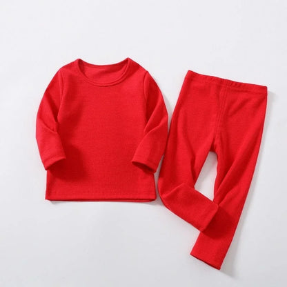 Pigiama unisex per bambini - rosso / 18 mesi