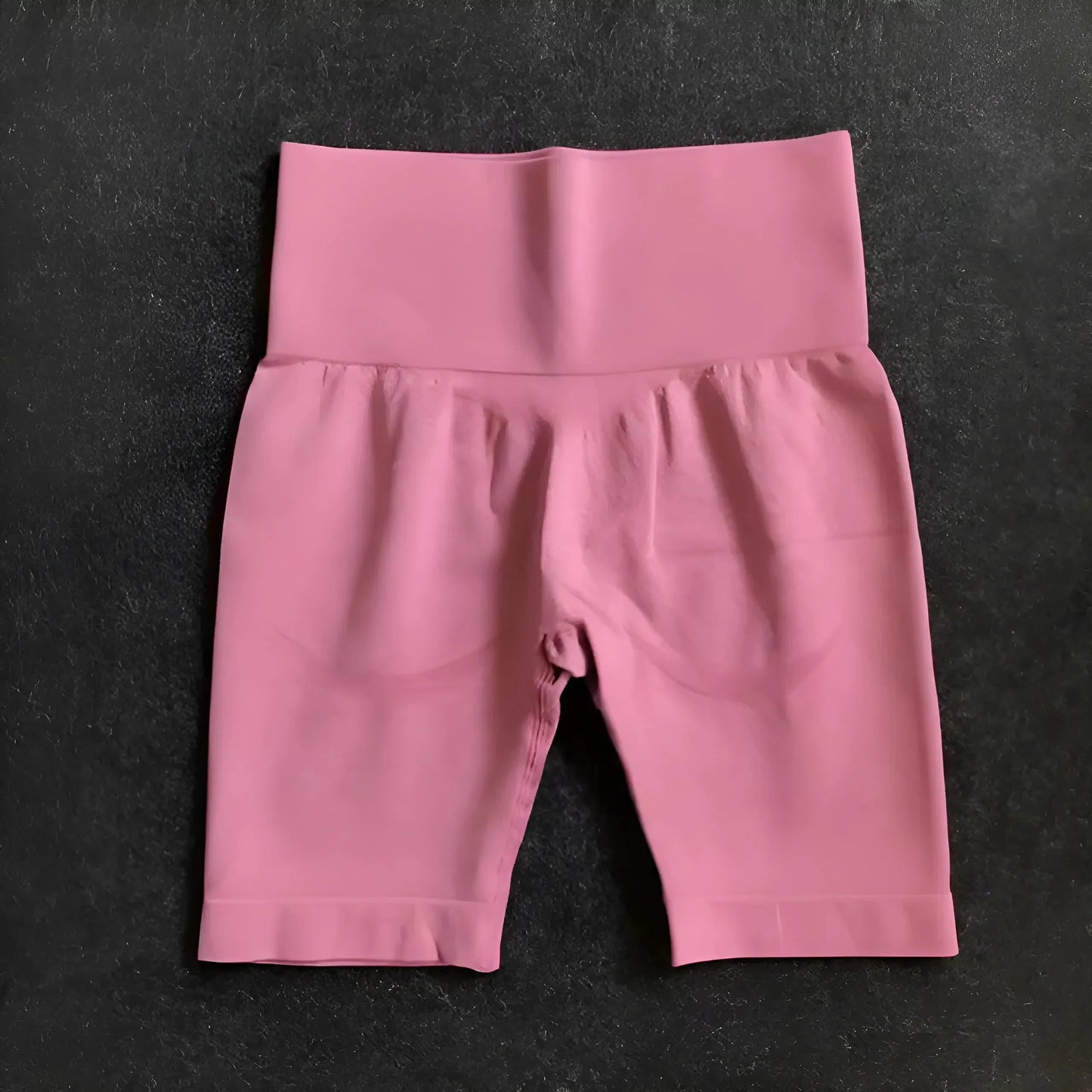 Rosa Pantaloni Ciclismo in Stile Fitted