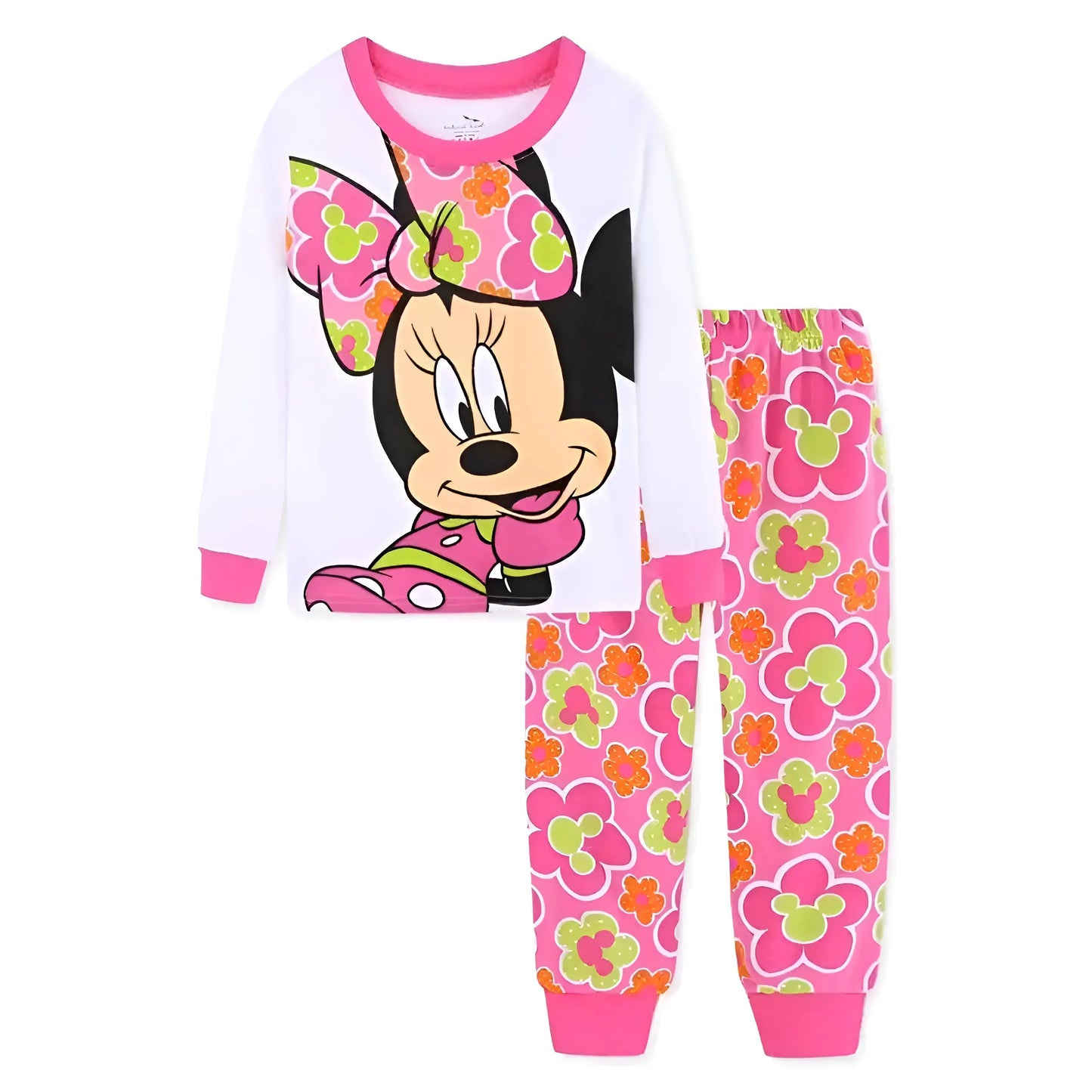 Rosa Pigiama per Bambini Minnie Mouse