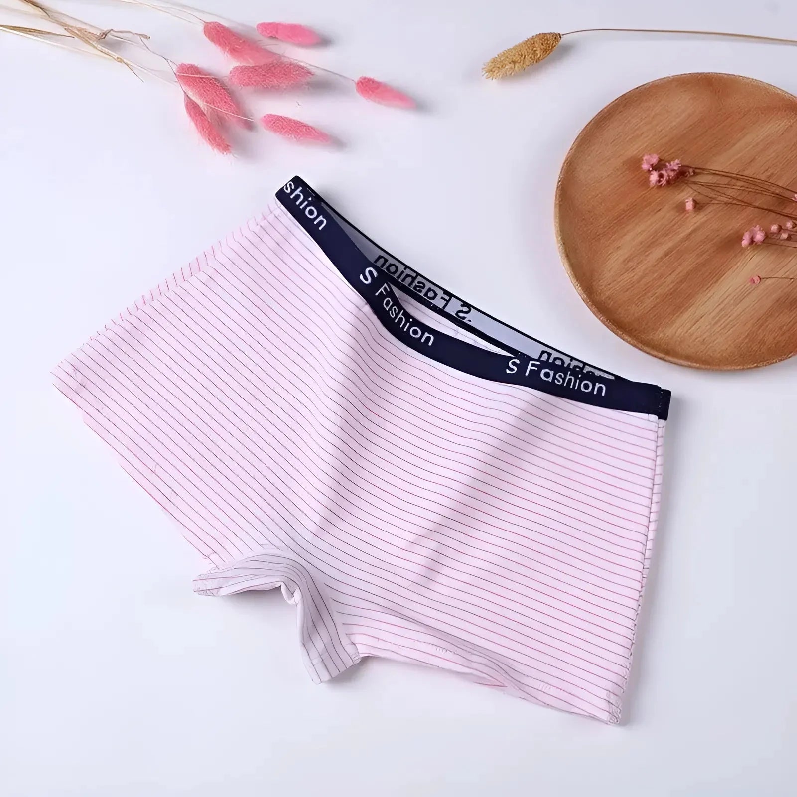 Rosa Boxer da donna a righe