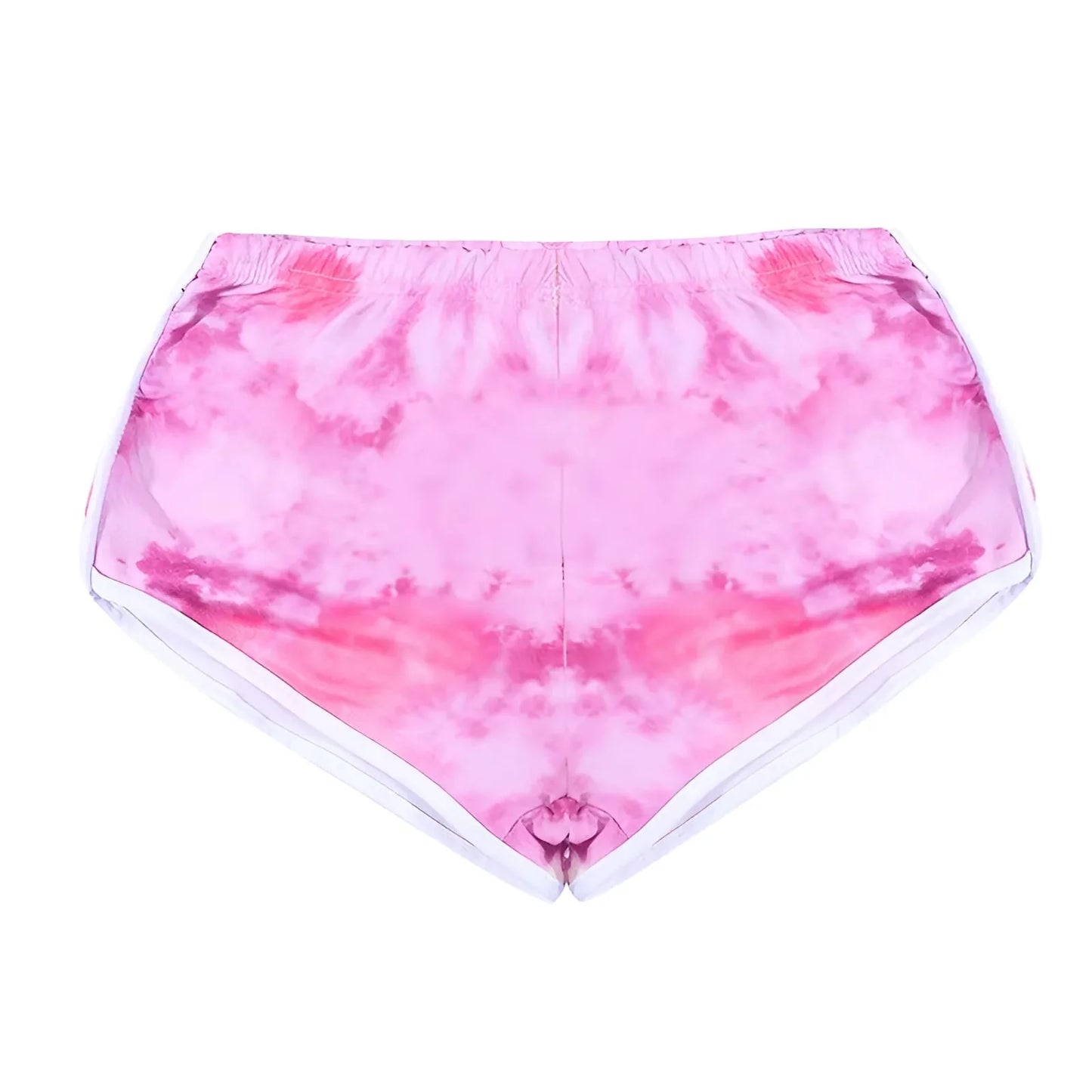 Rosa Pantaloni da notte tie-dye da donna