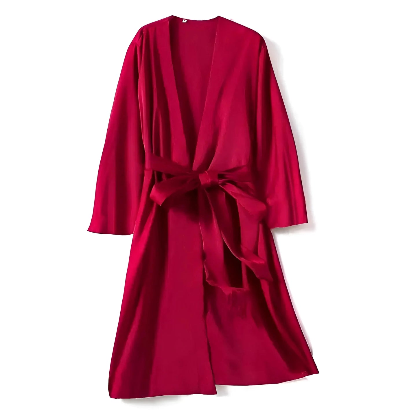 Rosso Peignoir Classico da Donna