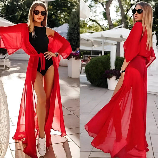 Rosso Kimono Long Beach
