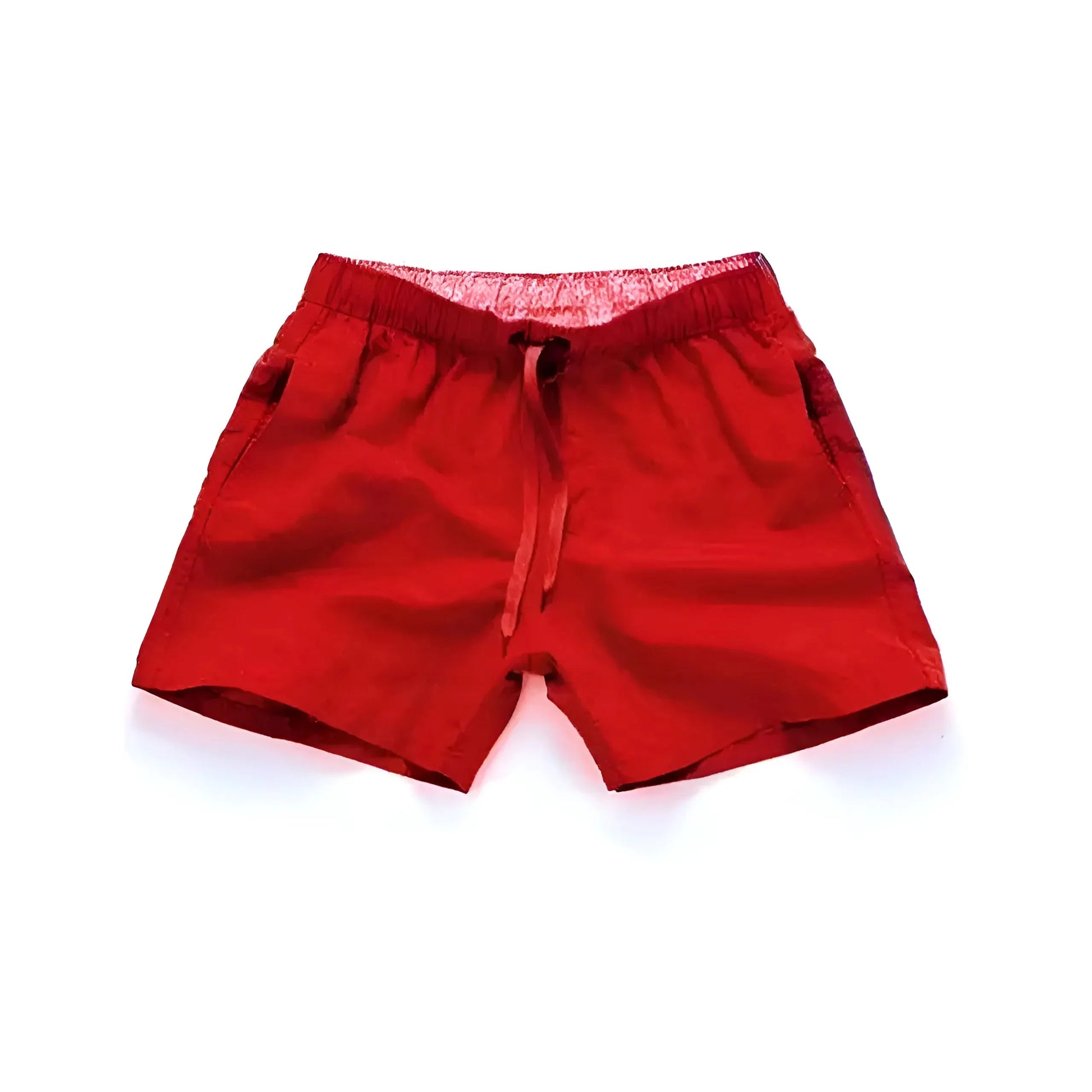 Rosso Shorts da bagno da uomo con tasche in vari colori