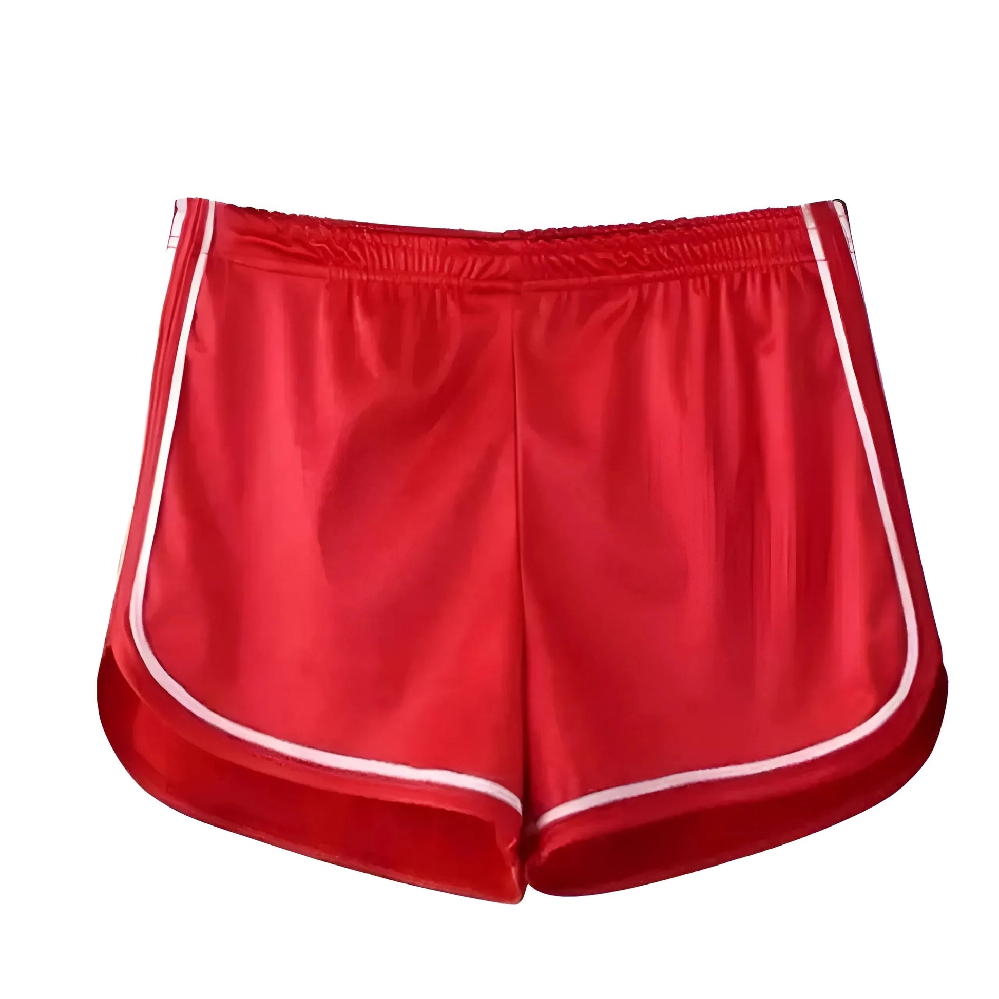 Rosso Pantaloni Sportivi Brillanti