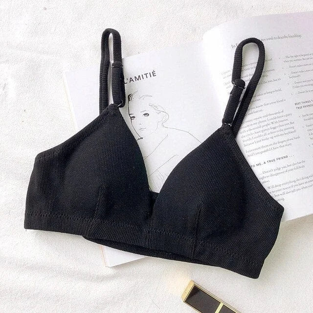 Reggiseno a coppa triangolare - nero / universale