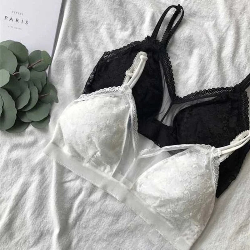 Reggiseno bralette con spalline