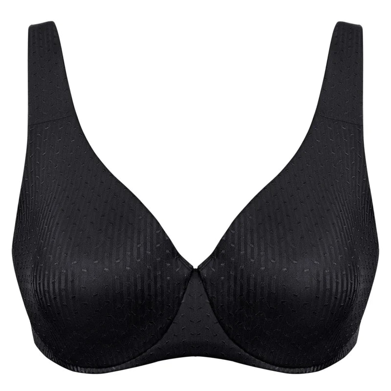 Reggiseno classico in grandi taglie - nero / 2c