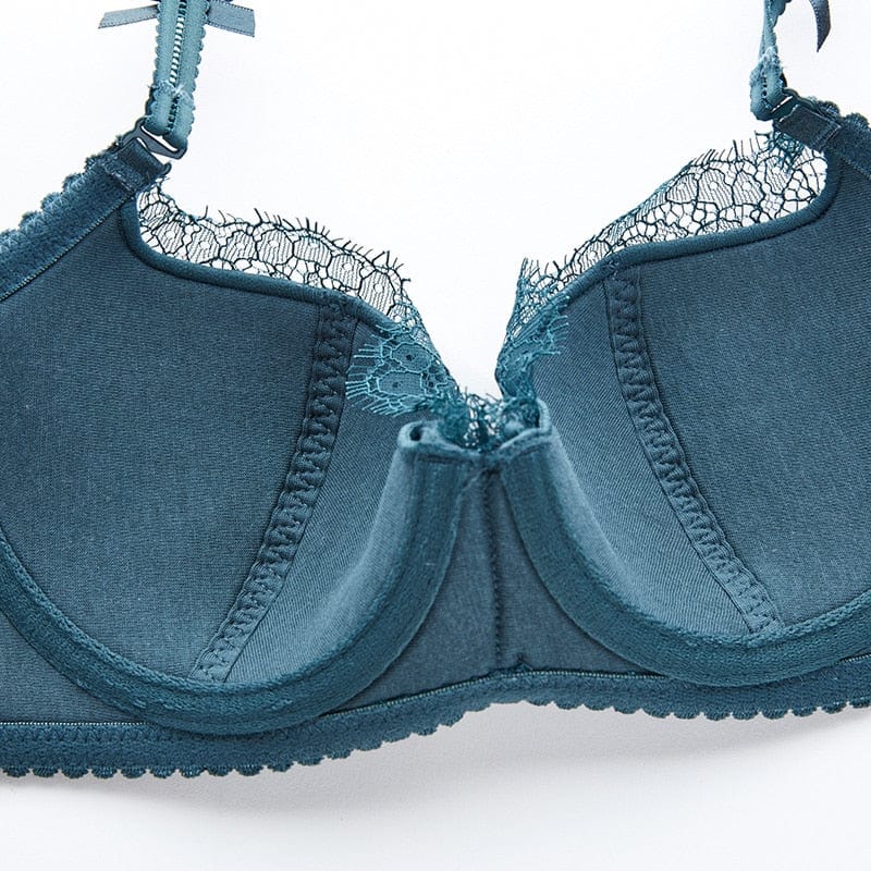 Reggiseno in pizzo con fiocchi