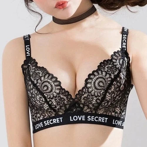 Reggiseno in pizzo love secret - nero / 1a