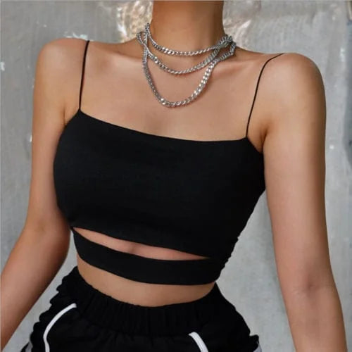 Reggiseno in pizzo nella forma di un top