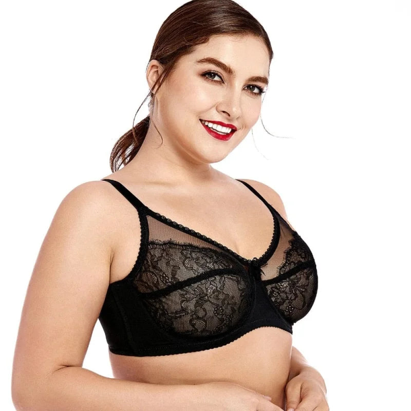 Reggiseno in pizzo taglie forti