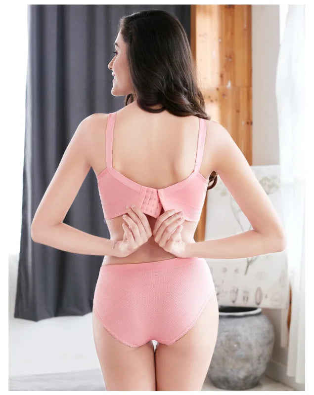 Reggiseno per l’allattamento - rosa / s