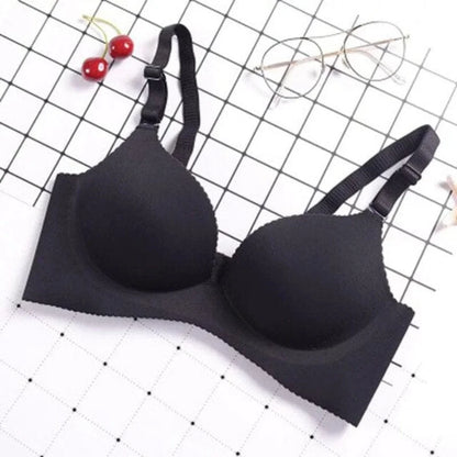 Reggiseno push-up senza cuciture - nero / 1a