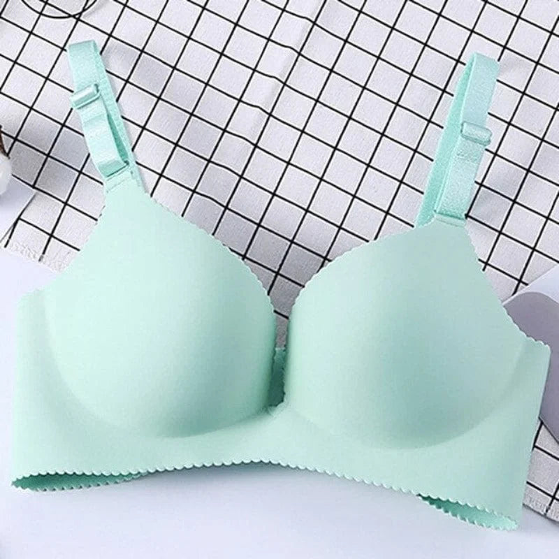 Reggiseno push-up senza cuciture - verde / 1a