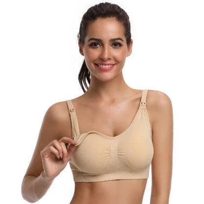 Reggiseno sportivo per l’allattamento - beige / 1c