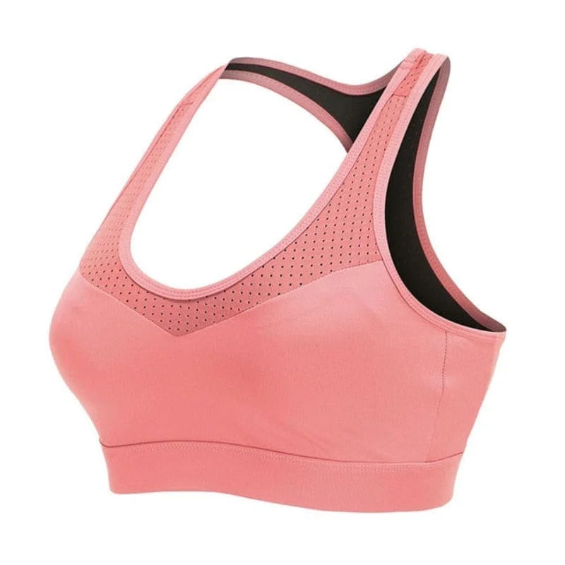 Reggiseno sportivo per taglie forti - arancia / s