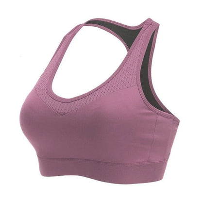 Reggiseno sportivo per taglie forti - rosa / s