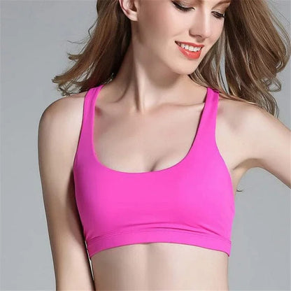 Reggiseno sportivo traspirante - rosa / s