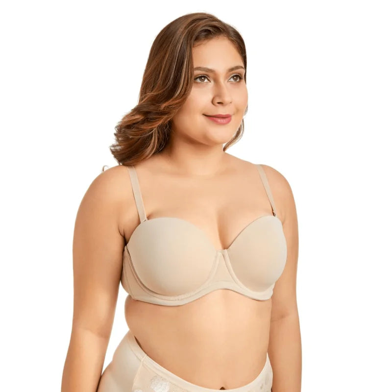 Reggiseno taglie forti con spalline staccabili