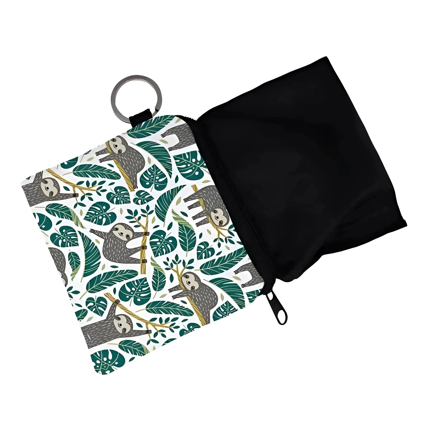  Set di Due Pochette Cosmetiche con Zip