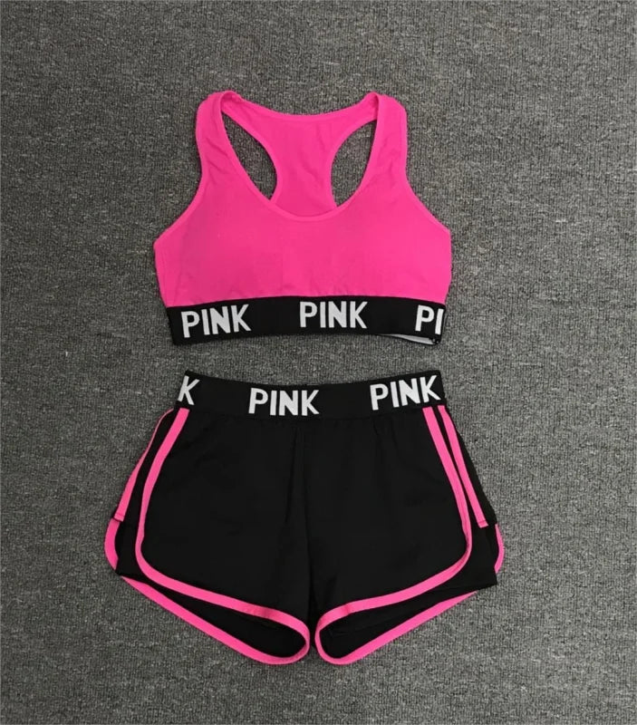 Set sportivo pink - rosa / m