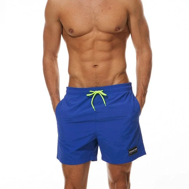 Shorts da bagno lunghi uomo in vari colori - blu scuro / s