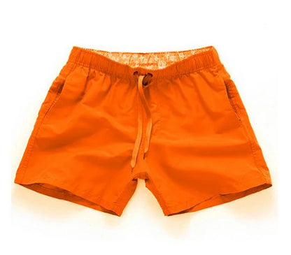 Shorts da bagno uomo con tasche in vari colori - arancia / s