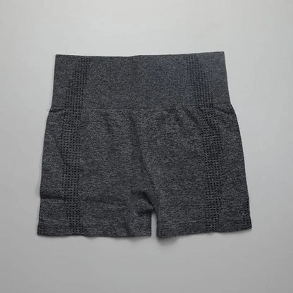 Shorts sportivi a vita alta - grigio scuro / s