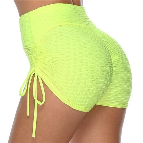 Shorts sportivi con coulisse - giallo / s