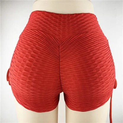 Shorts sportivi con coulisse - rosso / s