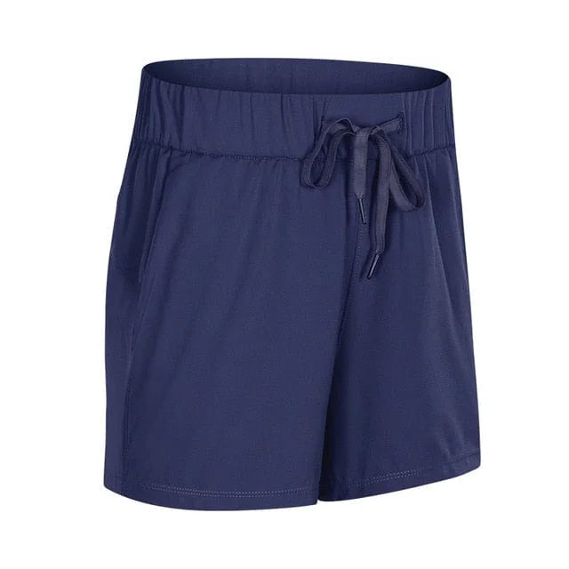 Shorts sportivi oversize - blu navy / xxs