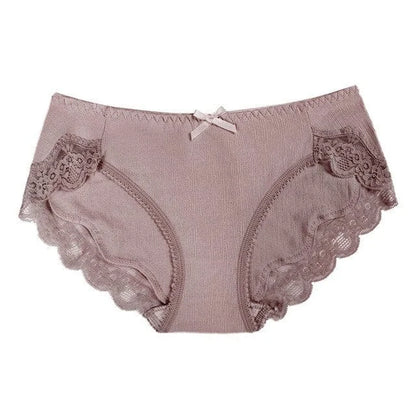 Slip classici da donna - marrone / s