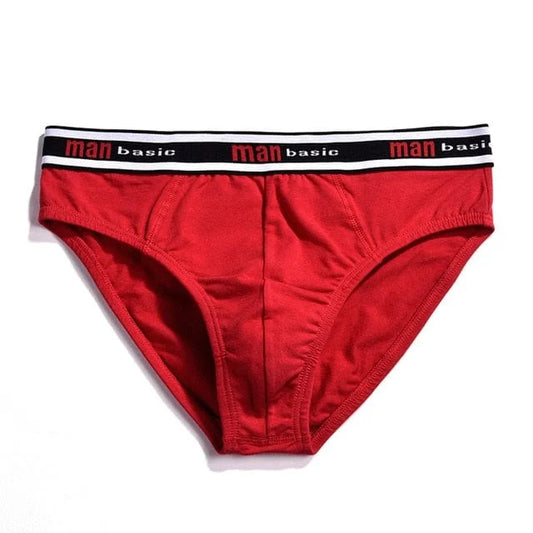 Slip classici da uomo - rosso / xs