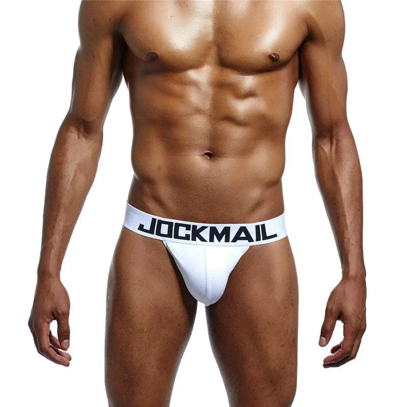 Slip maschili alla moda jockmail - bianco / s