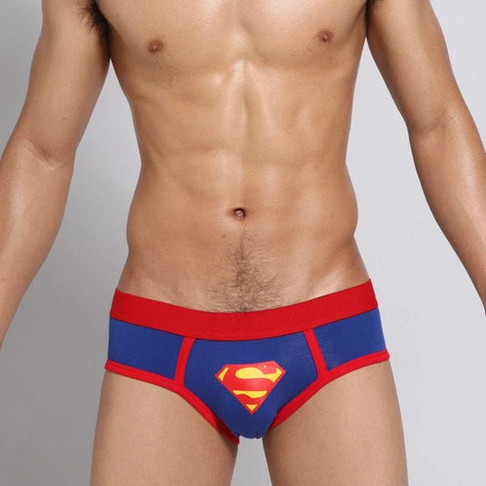 Slip superman da uomo - blu navy / xs