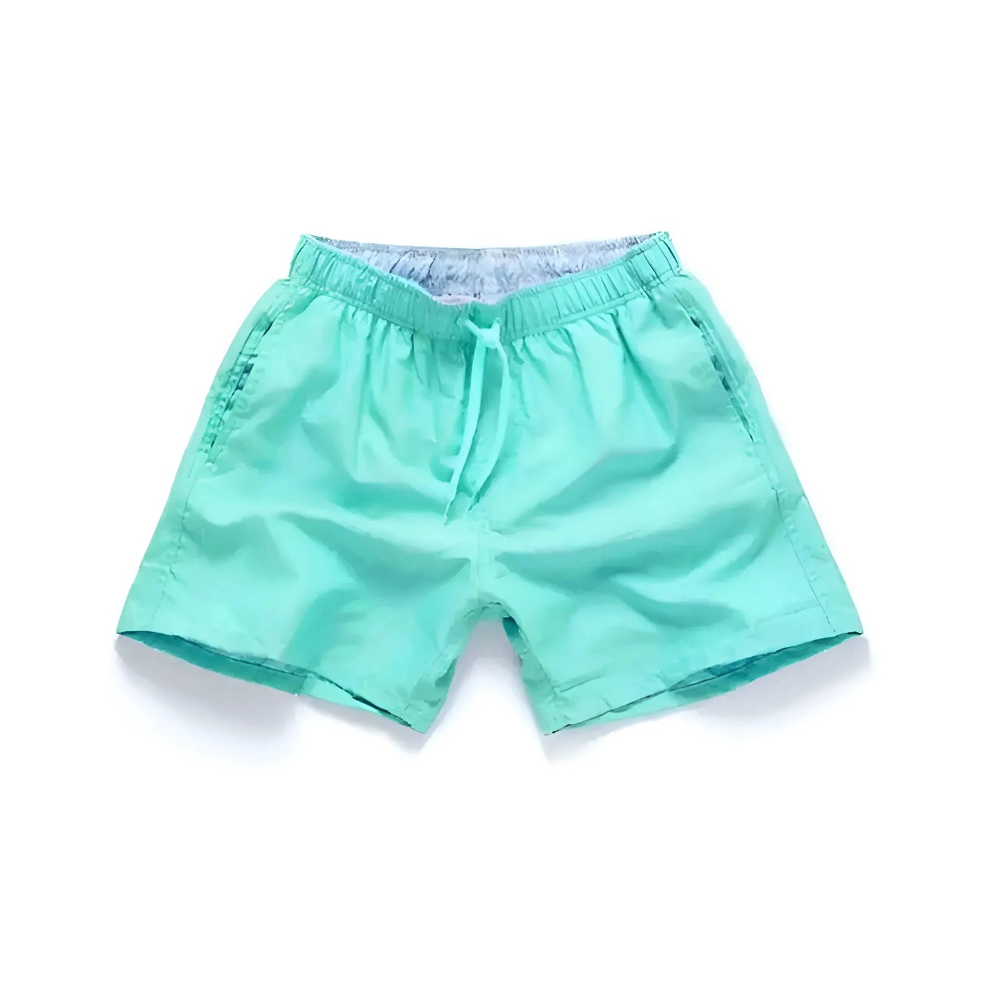 Turchese Shorts da bagno da uomo con tasche in vari colori