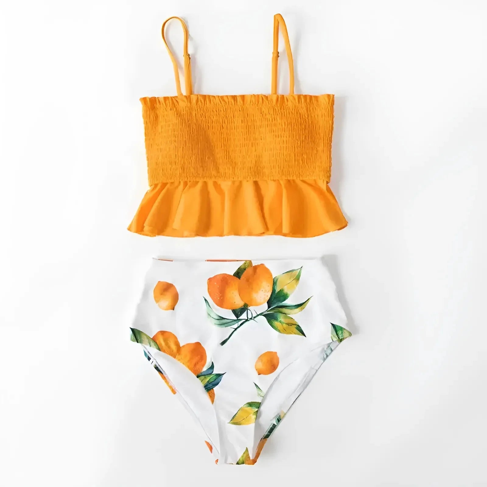  Set bikini a due pezzi con volant