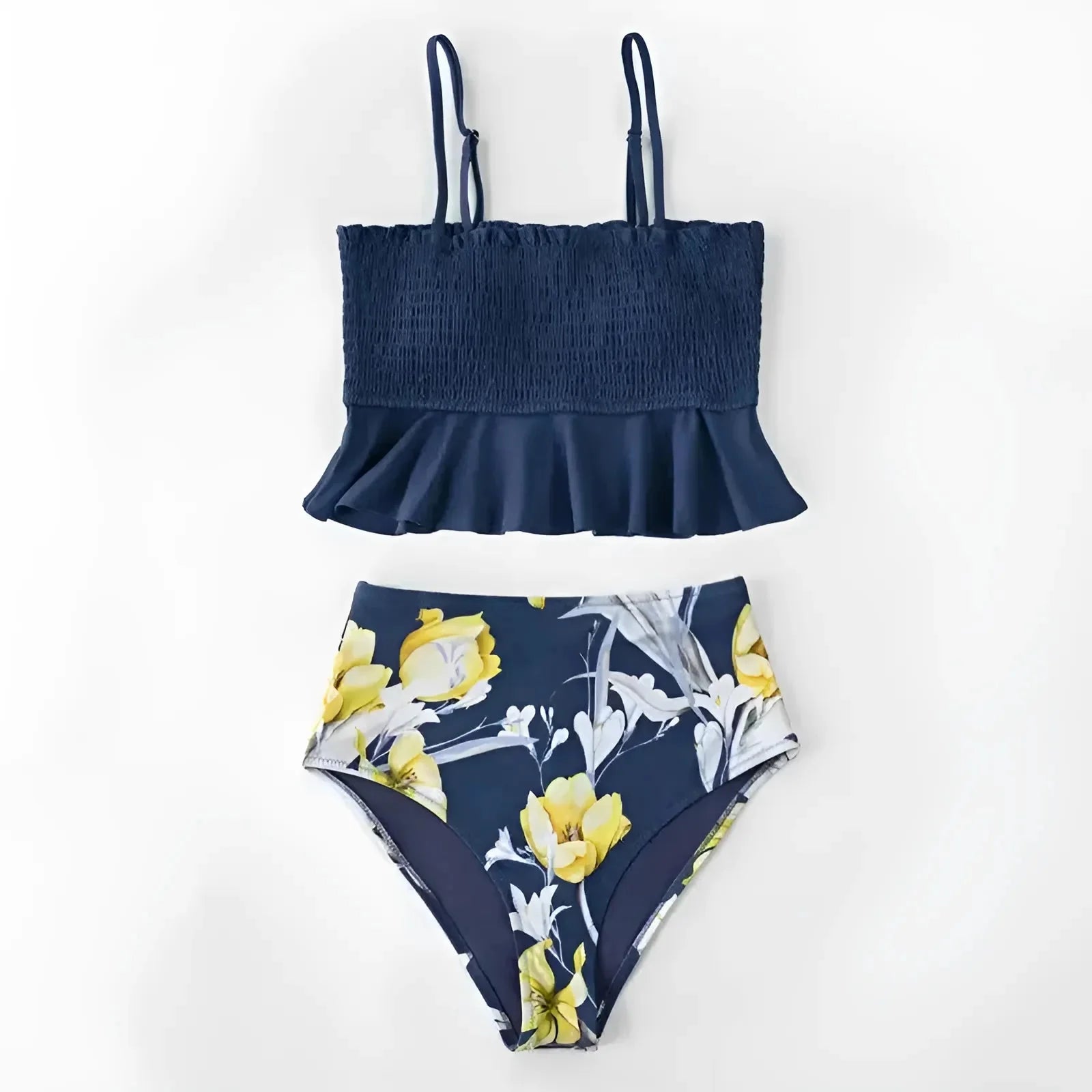  Set bikini a due pezzi con volant