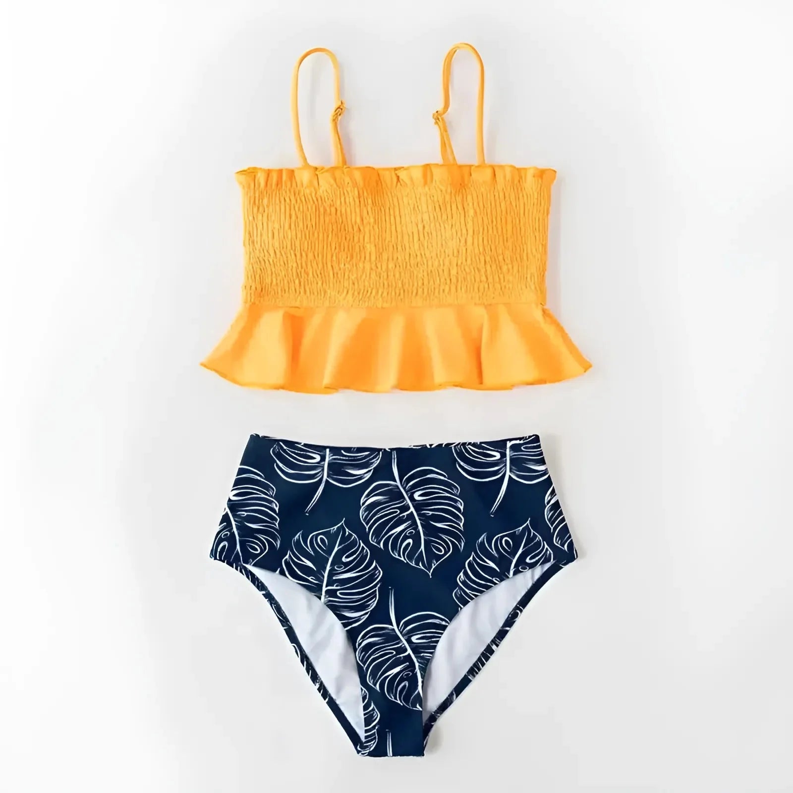  Set bikini a due pezzi con volant
