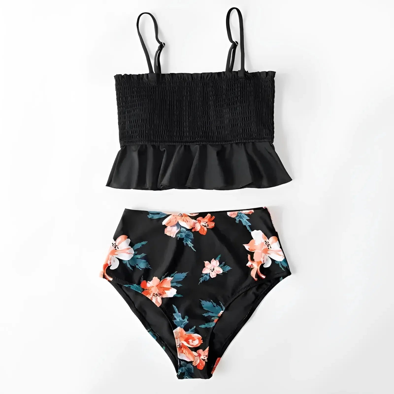  Set bikini a due pezzi con volant