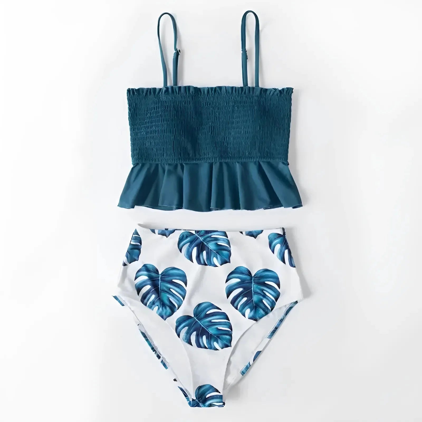  Set bikini a due pezzi con volant