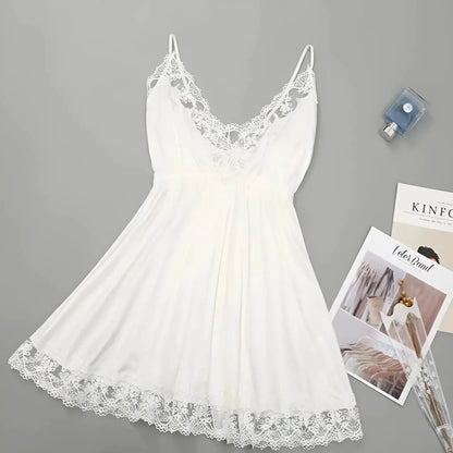 Bianco Camicia da notte da sposa