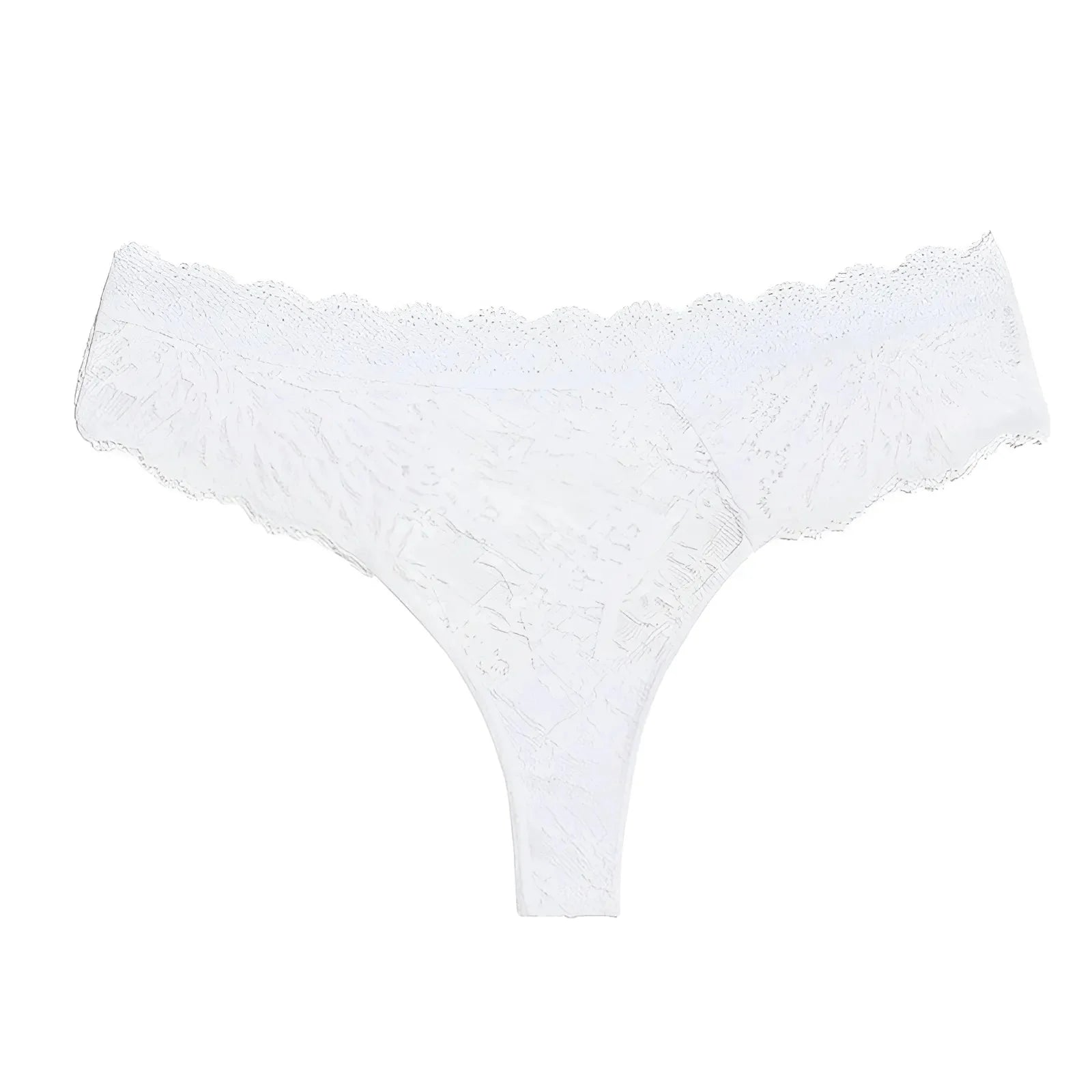 Bianco Stringhe di Pizzo Classiche