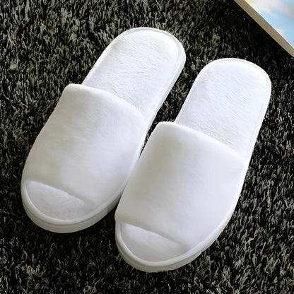 Bianco Pantofole Classiche da Donna