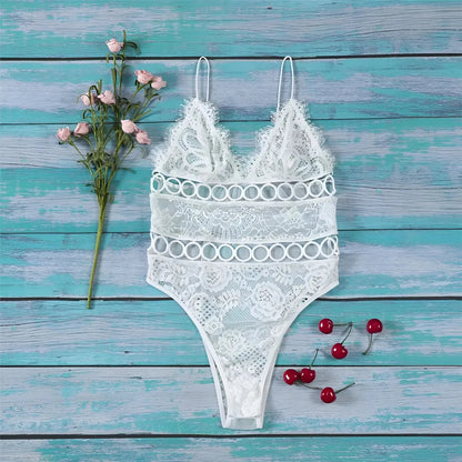 Bianco Body a corsetto decorativo