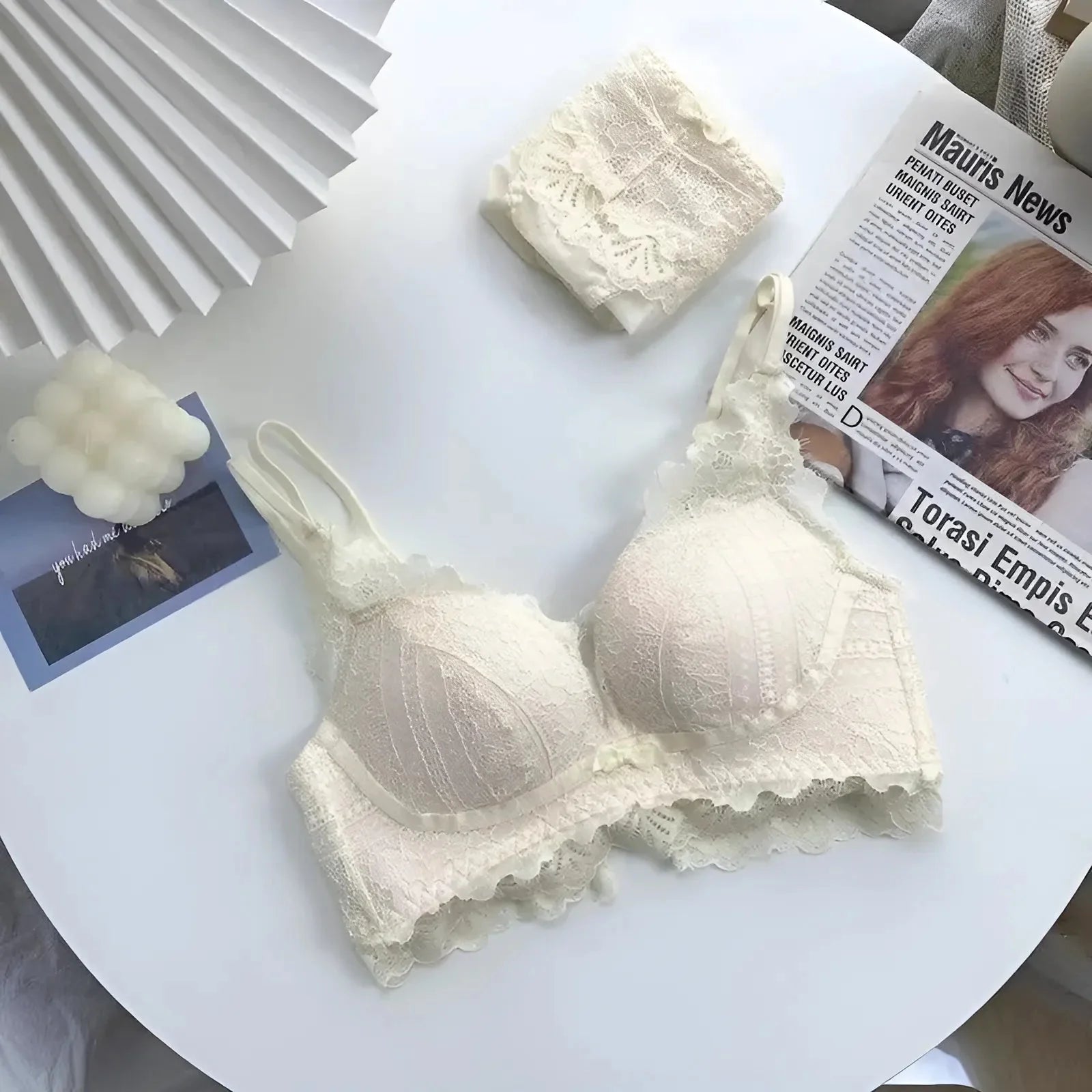 Bianco Reggiseno con pizzo