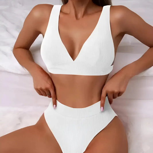 Bianco Costume da bagno a due pezzi
